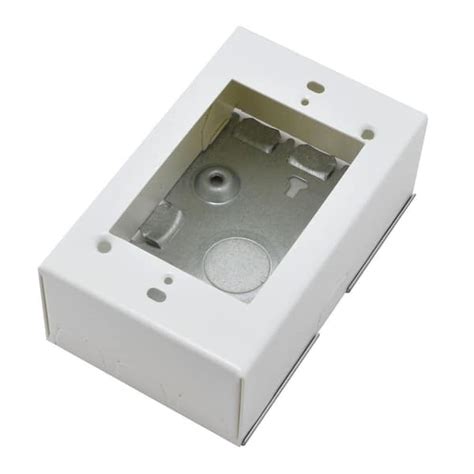 700 series white metal surface raceway circular electrical box|wiremold raceway electrical box.